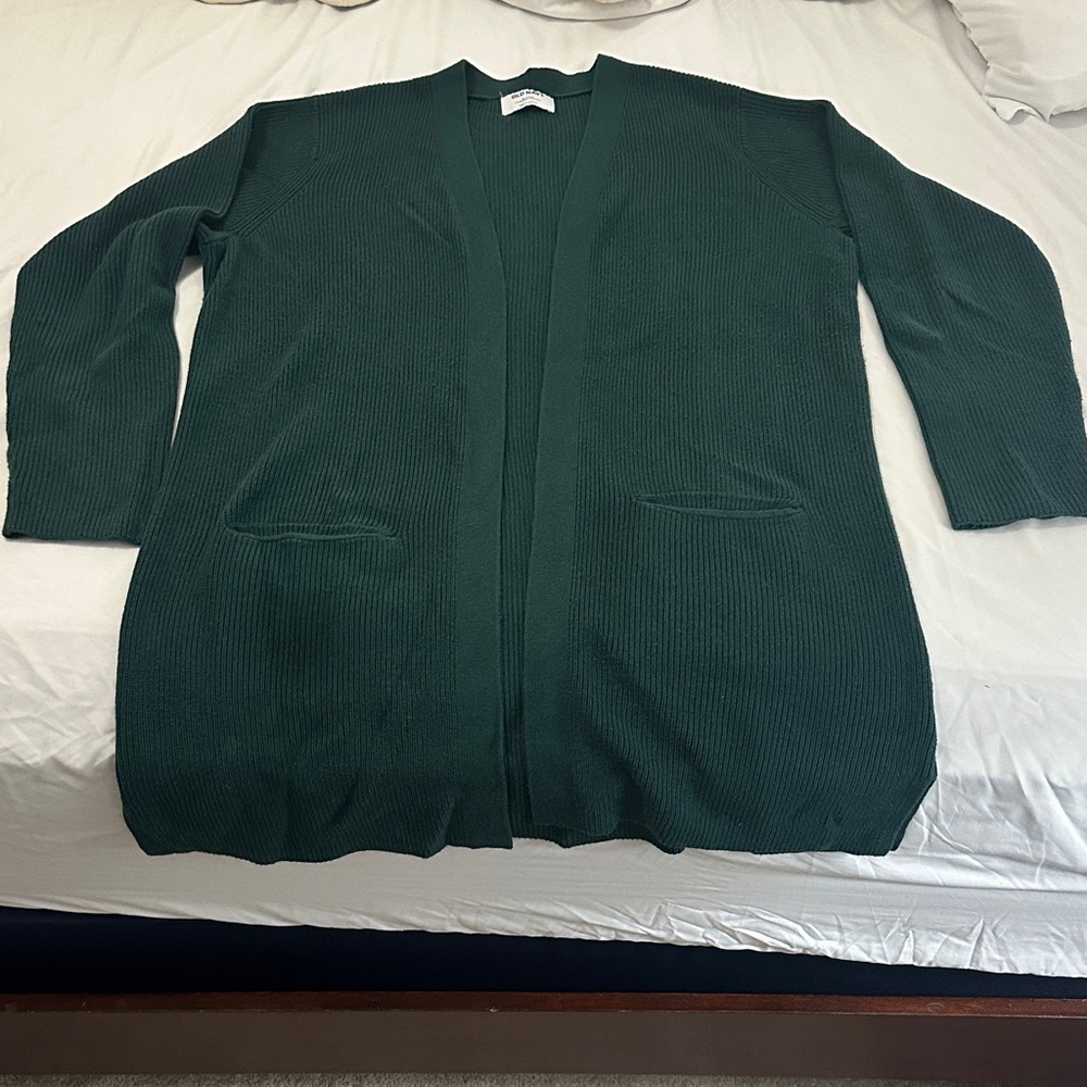 Old Navy Deep Green Women's Cardigan